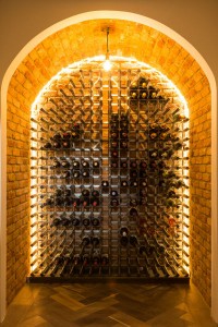 wineroom in Wimbledon basements